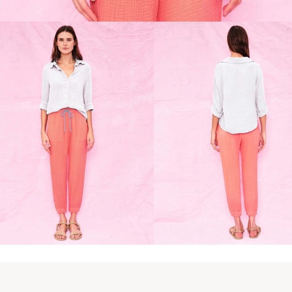 NWT Sundry Light Pink Button-Down Shirt Size 0 - Picture 2 of 5